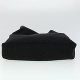 Gucci GG Canvas Shoulder Bag Black 114900 am4367