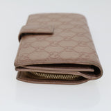 Gucci GG Canvas Guccissima Long Wallet Pink 233024 am4373