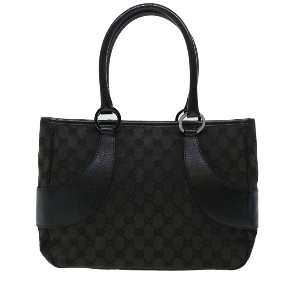 Gucci GG Canvas Shoulder Hand Bag 2Set Black am4437