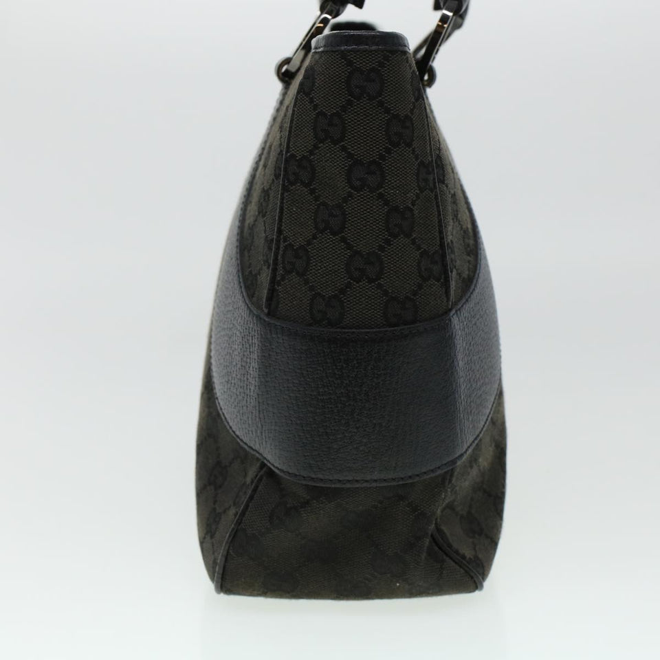 Gucci GG Canvas Shoulder Hand Bag 2Set Black am4437