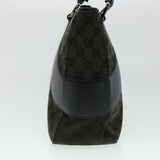 Gucci GG Canvas Shoulder Hand Bag 2Set Black am4437