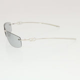 Gucci Sunglasses Plastic Metal Silver am4456