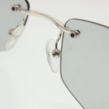 Gucci Sunglasses Plastic Metal Silver am4456