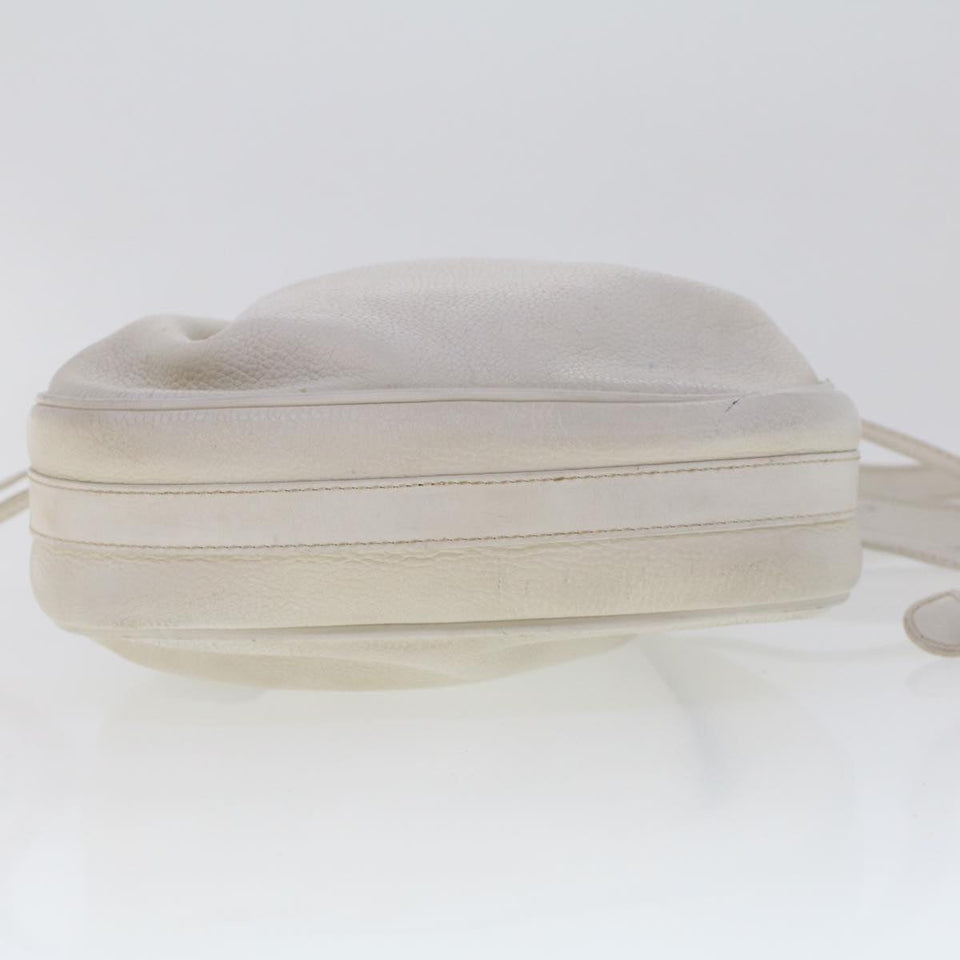 Gucci Shoulder Bag Leather White am4457