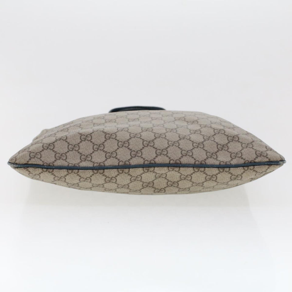 Gucci GG Canvas Tote Bag PVC Leather Beige am4470