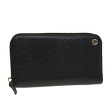 Gucci Interlocking Long Wallet Leather Black am4502