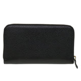 Gucci Interlocking Long Wallet Leather Black am4502