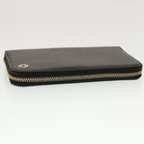 Gucci Interlocking Long Wallet Leather Black am4502