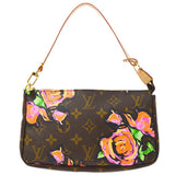Louis Vuitton? 2009 POCHETTE ACCESSOIRES MONOGRAM ROSE Clutch