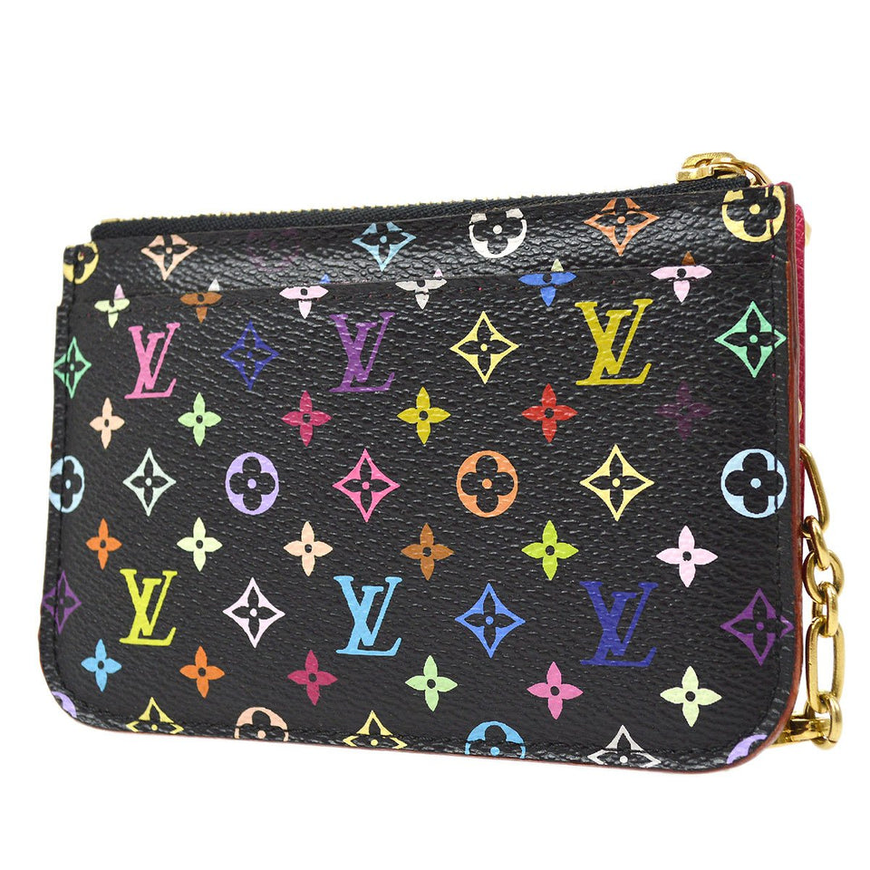 Louis Vuitton? 2012 POCHETTE CLES COIN CASE MULTICOLOR ao32731 Clutch