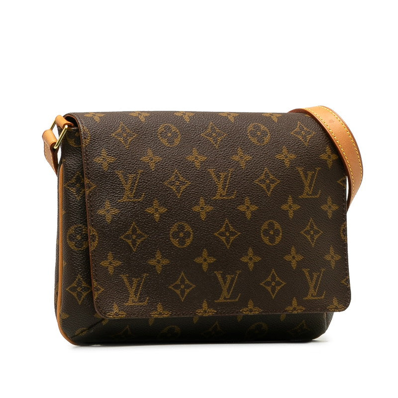 Louis Vuitton Monogram Mtte Tango Short Shoulder Bag Brown
