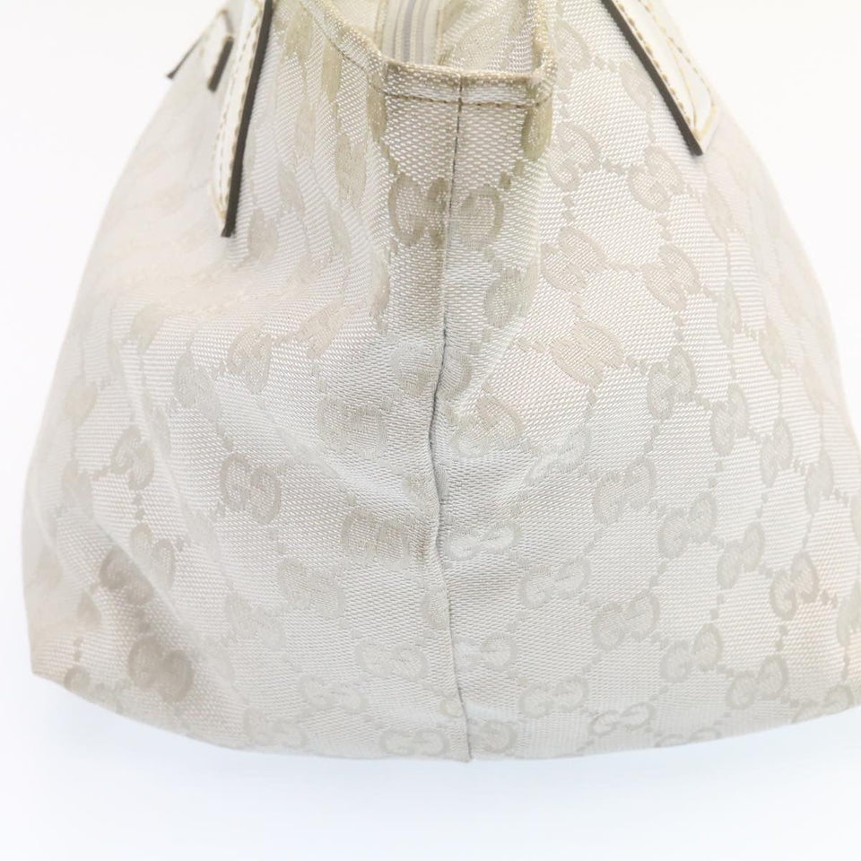 Gucci Sherry Line GG Canvas Tote Bag Silver Blue ar4426