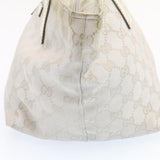 Gucci Sherry Line GG Canvas Tote Bag Silver Blue ar4426