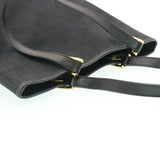 Gucci GG Canvas Hand Bag Canvas Black ar5214