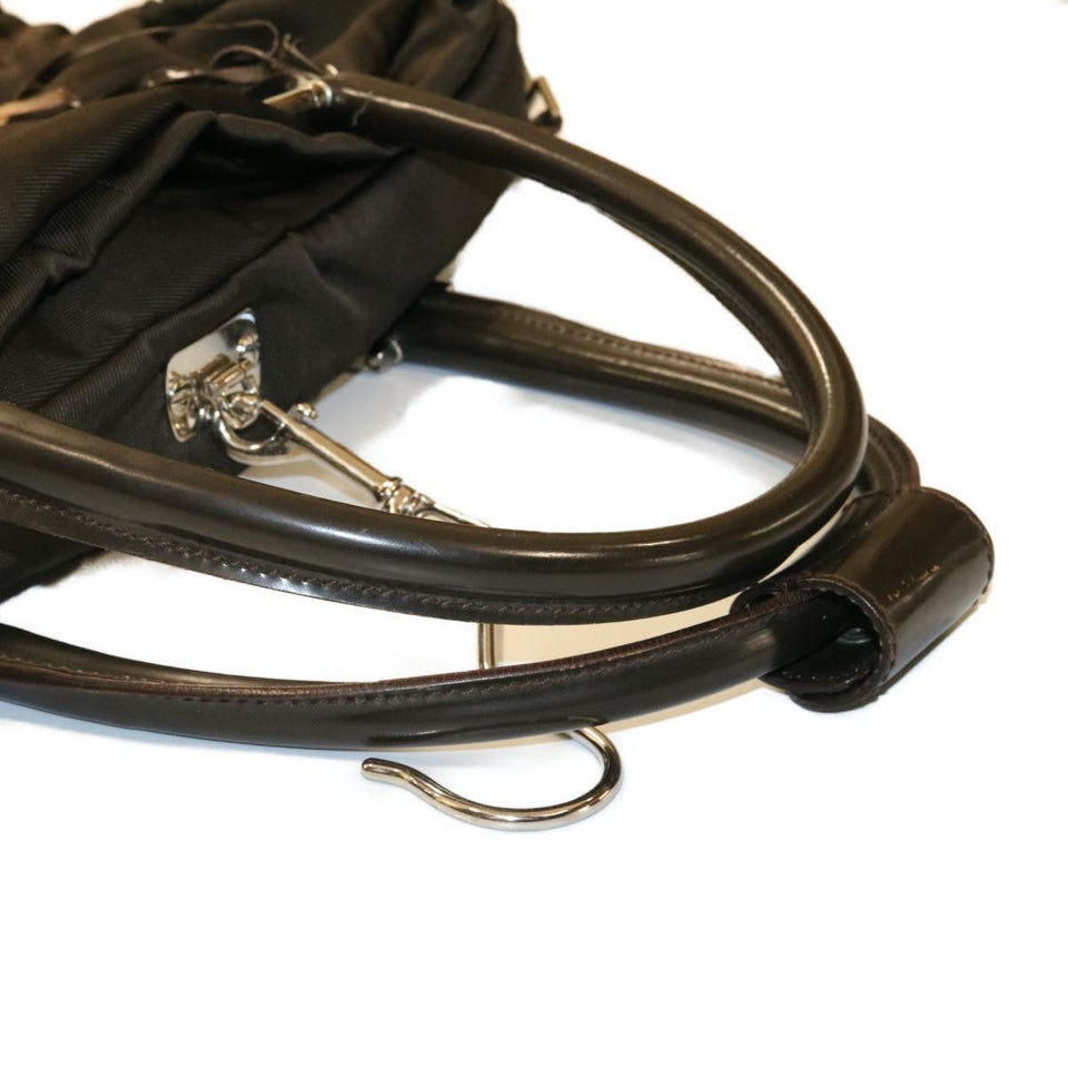 Gucci Diamante Garment Cover Nylon Dark Brown ar5309