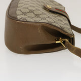Gucci Web Sherry Line GG Canvas Shoulder Bag Beige Red Green ar6721