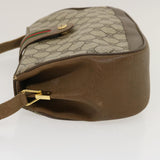 Gucci Web Sherry Line GG Canvas Shoulder Bag Beige Red Green ar6721