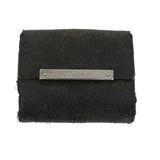 Gucci GG Canvas Wallet Leather 7Set Beige Black ar6790