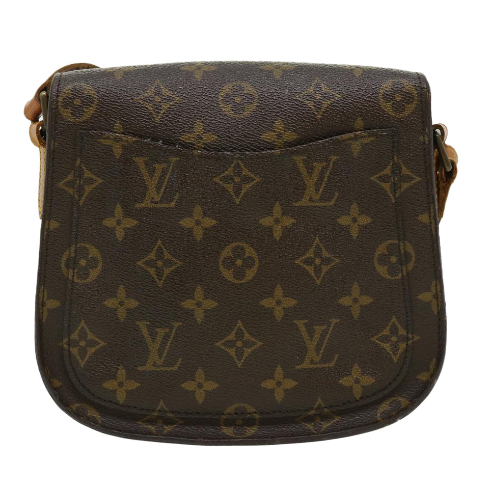 Louis Vuitton Monogram Saint Cloud MM Shoulder Bag LV Auth ar7455