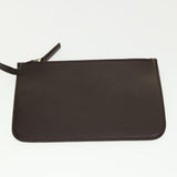 Gucci Bamboo Hand Bag Leather Brown ar7565
