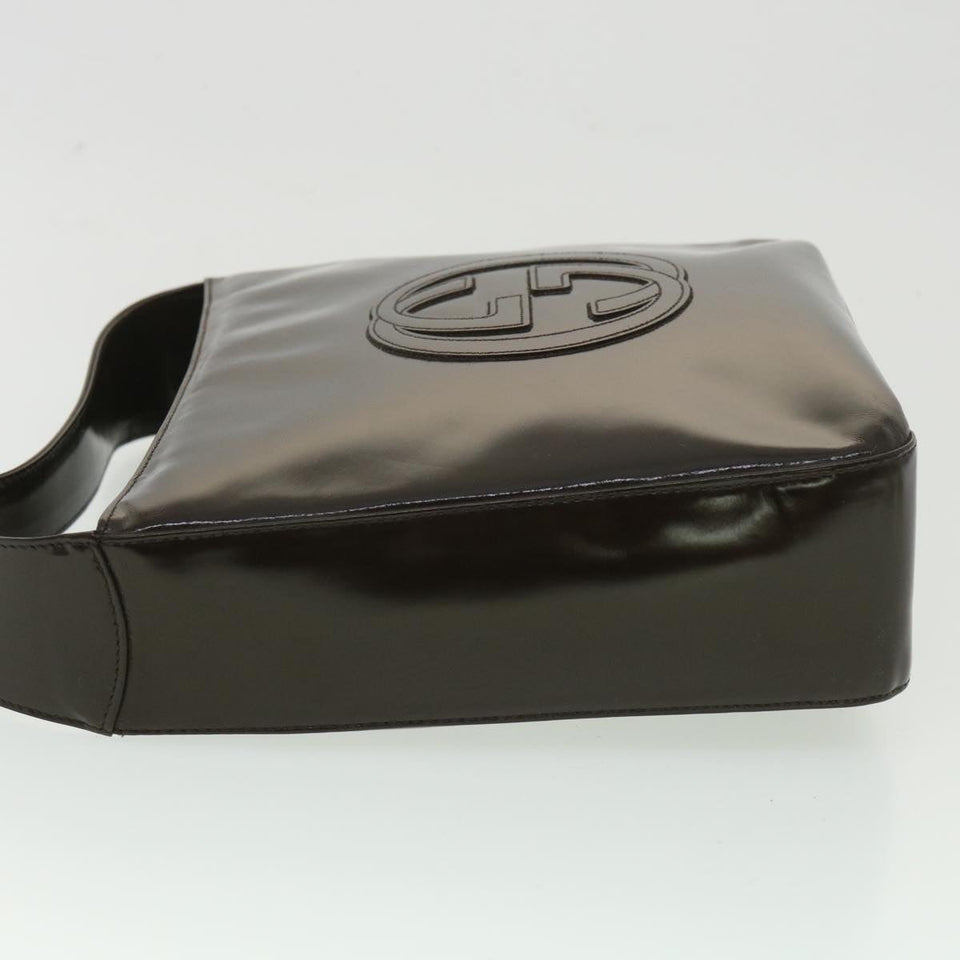 Gucci Shoulder Bag Leather Brown ar8371