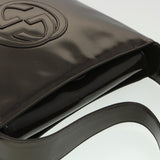 Gucci Shoulder Bag Leather Brown ar8371