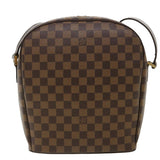 Louis Vuitton Damier Ebene Ipanema GM Shoulder Bag LV Auth ar8642