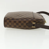 Louis Vuitton Damier Ebene Ipanema GM Shoulder Bag LV Auth ar8642