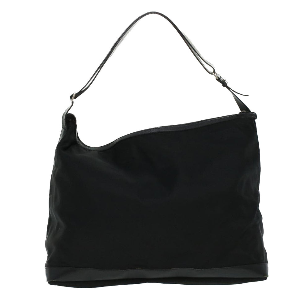 Gucci Shoulder Bag Canvas Black ar8657
