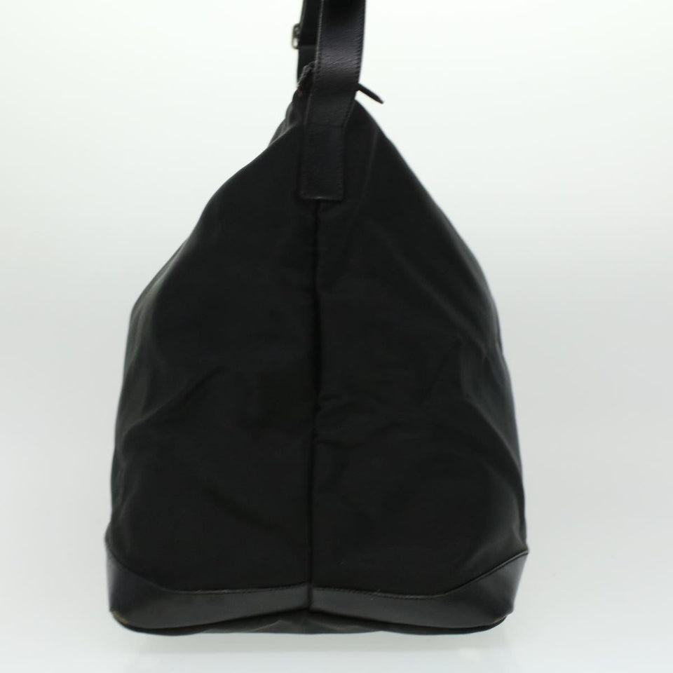 Gucci Shoulder Bag Canvas Black ar8657