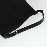 Gucci Shoulder Bag Canvas Black ar8657