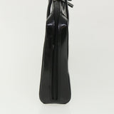 Gucci Shoulder Bag Patent Leather Black ar8722