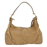 Gucci Shoulder Bag Leather Beige 211966 ar8735