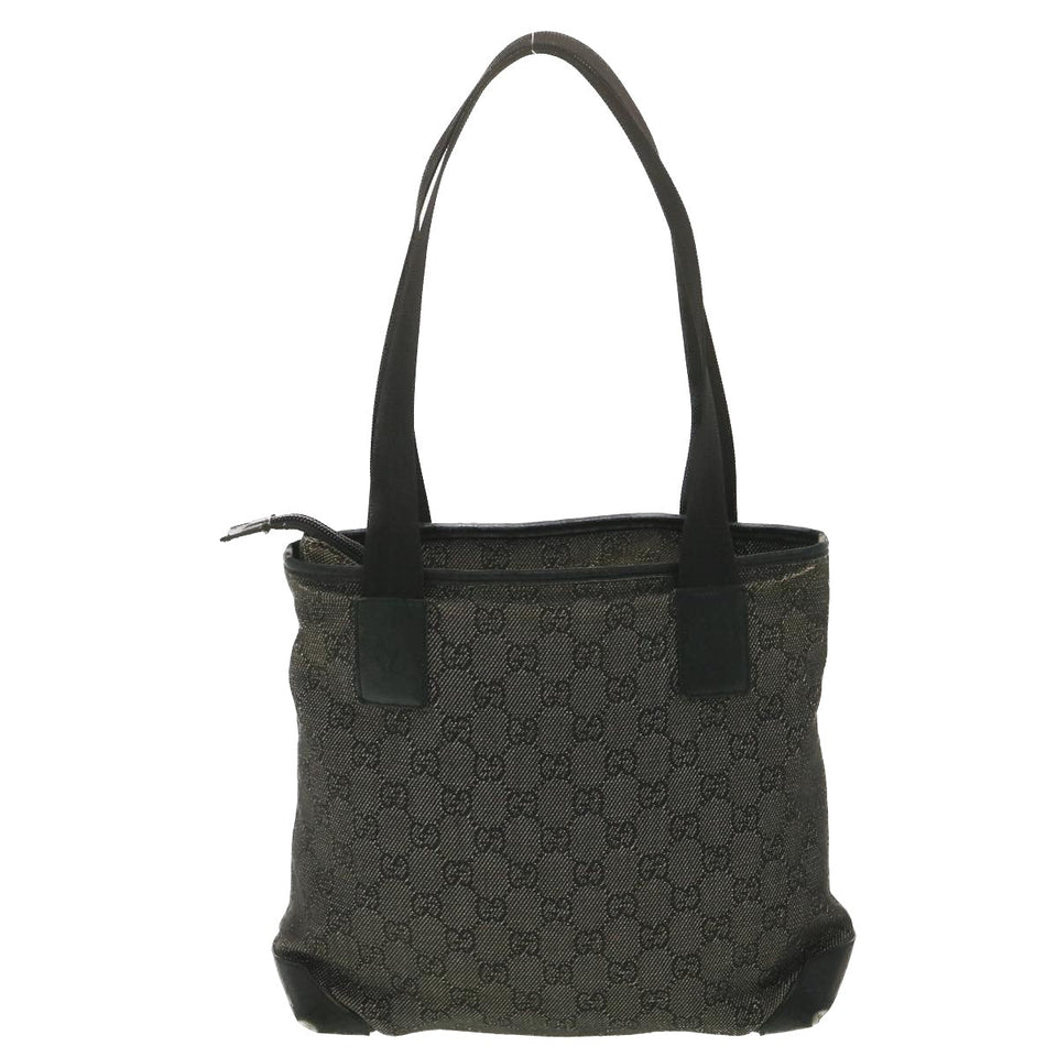 Gucci GG Canvas Tote Bag Black 28893 ar8950