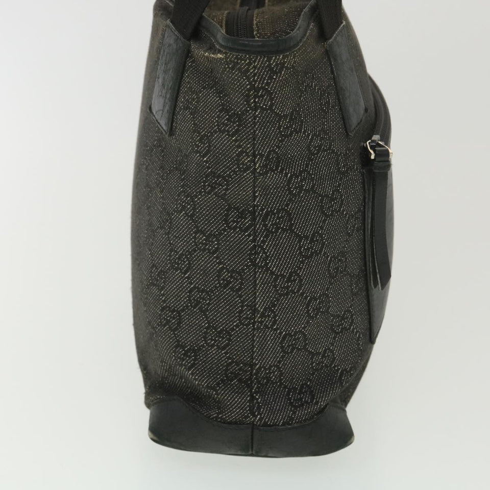Gucci GG Canvas Tote Bag Black 28893 ar8950