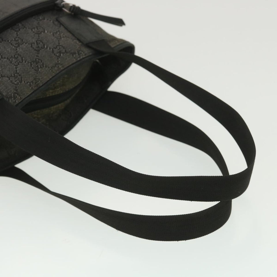 Gucci GG Canvas Tote Bag Black 28893 ar8950