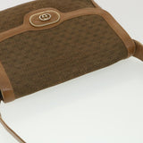 Gucci Micro GG Canvas Shoulder Bag Beige Brown ar9061