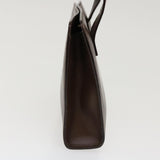 Gucci Hand Bag Leather Brown ar9113