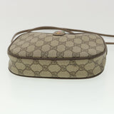 Gucci GG Canvas Web Sherry Line Shoulder Bag Beige Red 007.754.6112 ar9145