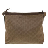 Gucci GG Canvas Shoulder Bag Brown 314529 ar9228