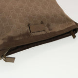 Gucci GG Canvas Shoulder Bag Brown 314529 ar9228