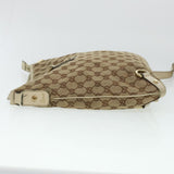 Gucci GG Canvas Shoulder Bag Beige 131326 ar9404