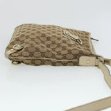 Gucci GG Canvas Shoulder Bag Beige 131326 ar9404