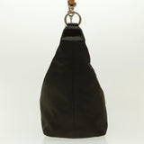 Gucci Bamboo Shoulder Bag Nylon Brown 0000531200047 ar9405
