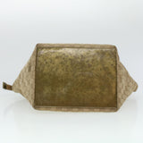Gucci GG Canvas Sherry Line Tote Bag Beige Green Pink 131230 ar9406