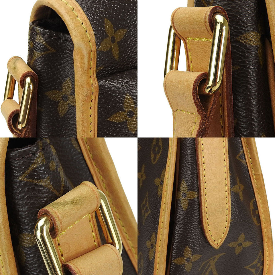 Louis Vuitton Shoulder Bag Diagonal Menilmontant MM Monogram