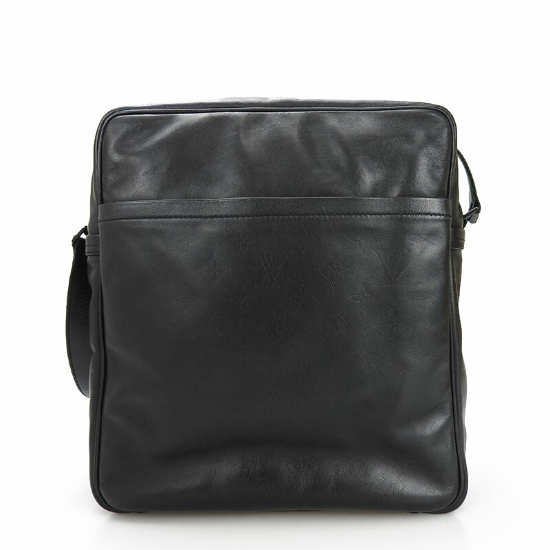 Louis Vuitton Clarkson Monogram Diffir Crossbody Bag Black Leather