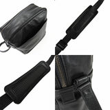 Louis Vuitton Clarkson Monogram Diffir Crossbody Bag Black Leather
