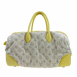 Louis Vuitton 2Way Handbag Speedy Round Denim