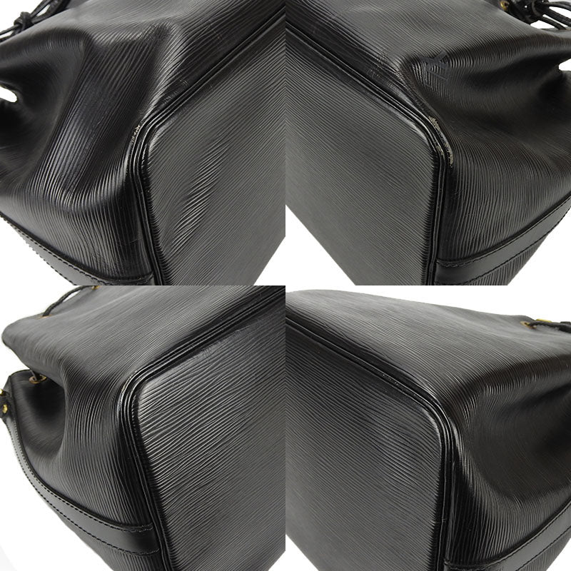 Louis Vuitton Petit Noe Epi Noir Black Shoulder Bag Purse